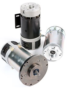 DC motors and ECU.