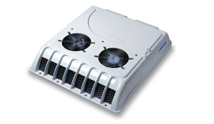 Rooftop air-conditioning.